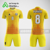 Mẫu áo bóng đá thiết kế màu vàng ABDTK241