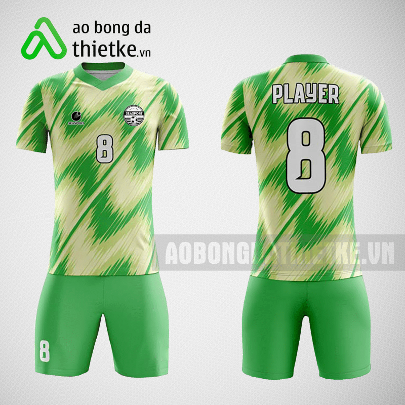Mẫu áo bóng đá thiết kế màu xanh lá ABDTK222