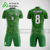 Mẫu áo bóng đá thiết kế màuxanh ABDTK225