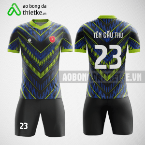Mẫu mua áo bóng đá Học viện Hành chính Quốc gia màu xanh lá thiết kế tốt nhất ABDTK702